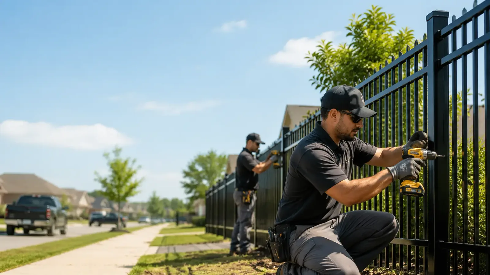 Metal Fence Installation in Medford, MN